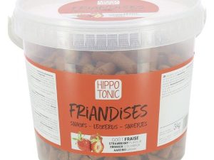 HIPPOTONIC BONBONS POUR CHEVAUX, GOÛT FRAISE